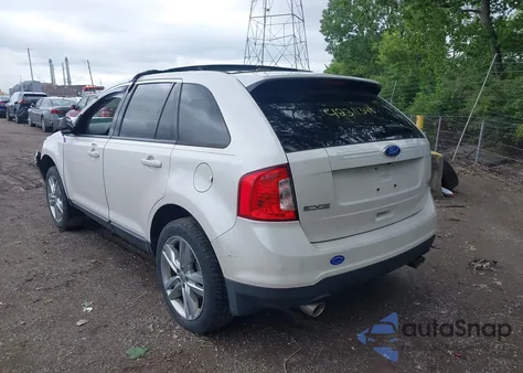 2012 Ford Edge Sel z USA, uszkodzony, nr VIN 2FMDK4JCXCBA78487